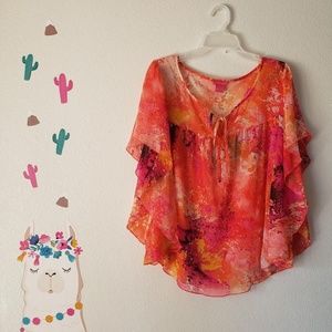 SUNNY LEIGH  |  Poncho Top